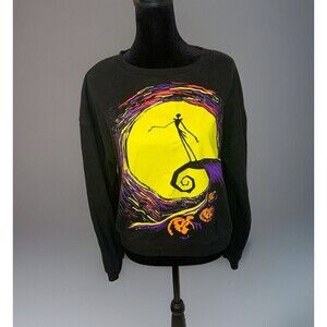 Medium Nightmare Before Christmas Sweater Jack The Skeleton Tim Burton Halloween